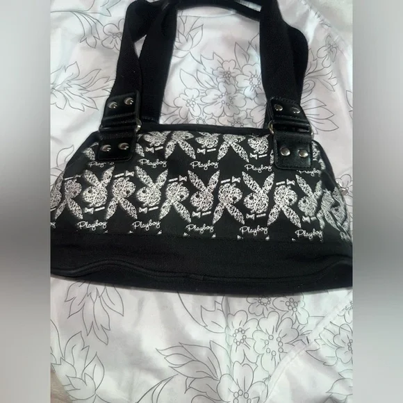 PLAYBOY BUNNY VINTAGE Y2K PLAYBOY BUNNY PURSE / Shoulder bag VERY RARE BAG - Picture 3 of 17